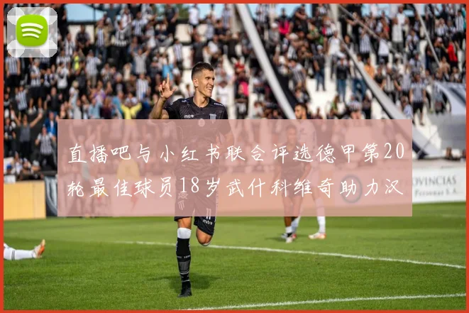 直播吧与小红书联合评选德甲第20轮最佳球员18岁武什科维奇助力汉堡逼平拜仁